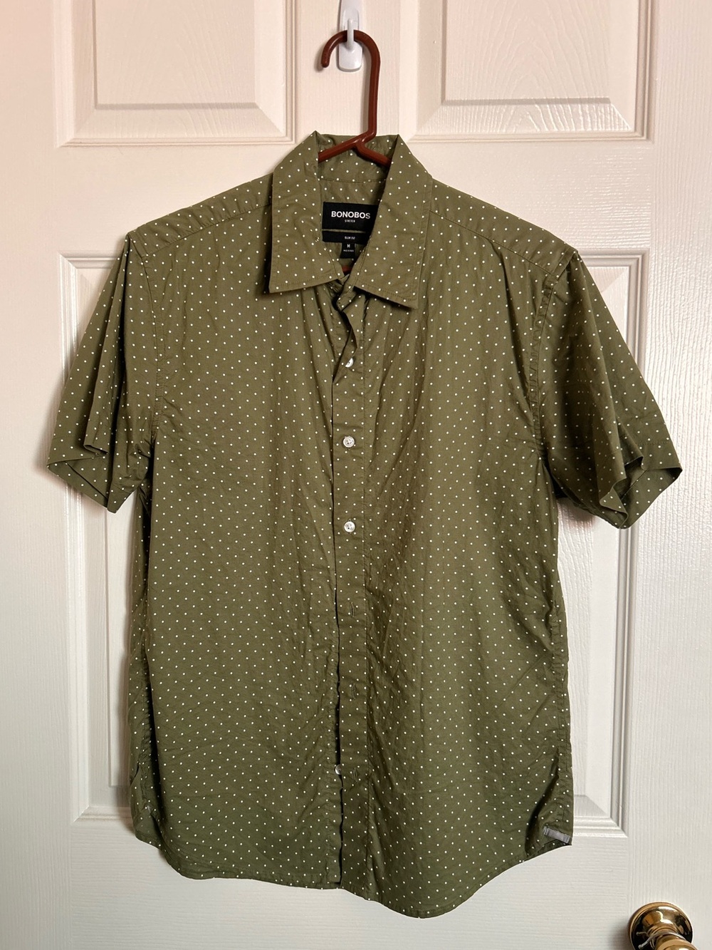 Men’s Bonobos slim fit short-sleeved button down